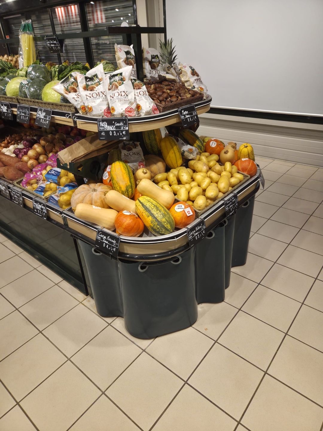 Rayon légumes variés